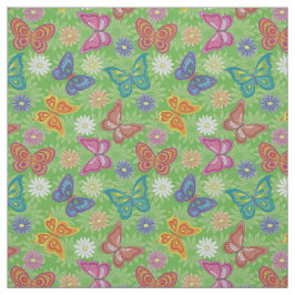 Luxury Modern Natural Floral Butterfly Stof