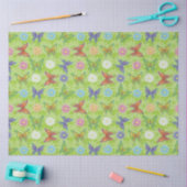 Luxury Modern Natural Floral Butterfly Tissuepapier (Craft)