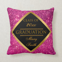 Luxury Modern past roze glitter aan