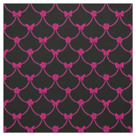 Luxury Modern Pink Natural Floral Butterfly Stof