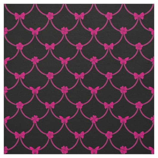 Luxury Modern Pink Natural Floral Butterfly Stof (Swatch)