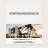 Luxury Modern Property | Real Estate Visitekaartje (Buitenkant ongevouwen)