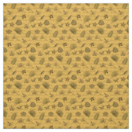 Luxury Modern Tropical Gold Natural Butterfly Stof