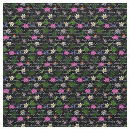 Luxury Modern Tropical Natural Floral Butterfly Stof