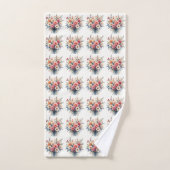 Luxury Modern Wildflowers Beautiful Collection Bad Handdoek (Handdoek)
