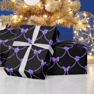 Luxury Moderne Paarse natuurlijke vlindervlinder Cadeaupapier