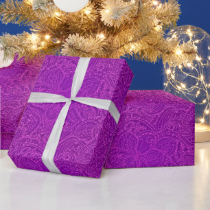 Luxury Moderne Paarse natuurlijke vlindervlinder Cadeaupapier