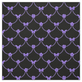 Luxury Moderne Paarse natuurlijke vlindervlinder Stof