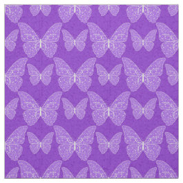 Luxury Moderne Paarse natuurlijke vlindervlinder Stof