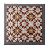 Luxury Moroccan Zellige Mosaic Infinite Pattern  Tegeltje (Voorkant)