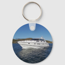 Luxury Motor Boat Sleutelhanger