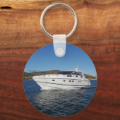 Luxury Motor Boat Sleutelhanger (Voorkant)