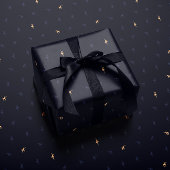 Luxury navy blue wrapping paper cadeaupapier