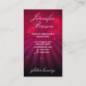 Luxury Night Show Corset Lingerie Visitekaartje (Achterkant)