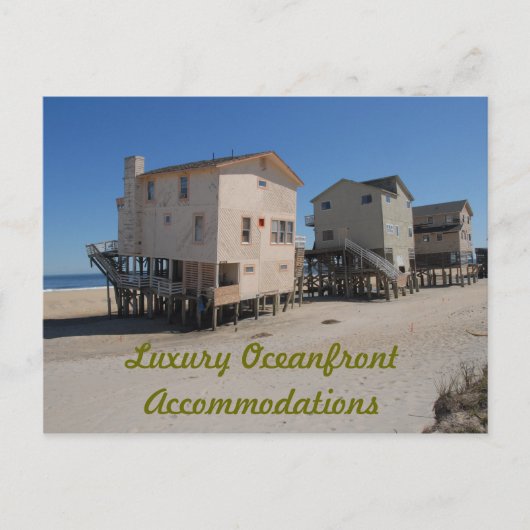 Luxury Oceanfront Accommodations Briefkaart (Voorkant)