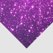 Luxury Paarse Gold Glitter Tissuepapier (Detail)