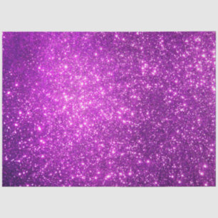 Luxury Paarse Gold Glitter Tissuepapier