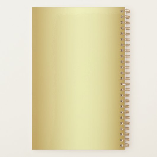 Luxury Paarse Wedding Planner (Achterkant)