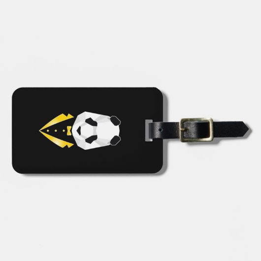 Luxury Panda Bagagelabel (Voorkant horizontaal)