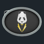 Luxury Panda Gesp<br><div class="desc">Luxe panda vectorillustratie.</div>