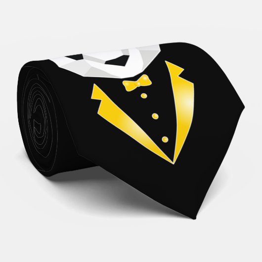 Luxury Panda Stropdas (Opgerold)