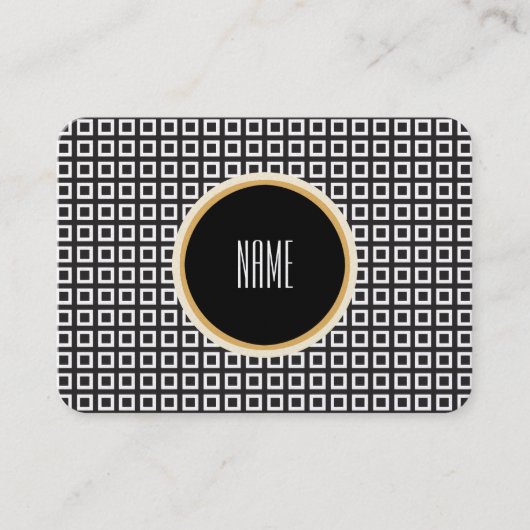 Luxury Pattern Visitekaartje (Voorkant)