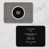 Luxury Pattern Visitekaartje (Voorkant / Achterkant)