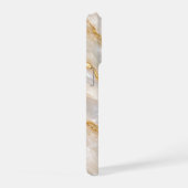 Luxury Pearl Marble Gold Vein Phone Case iPhone Hoesje (Rechterkant)