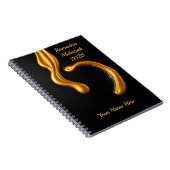 Luxury Perfume Vibe Islamic Notitieboek (Rechterzijde)