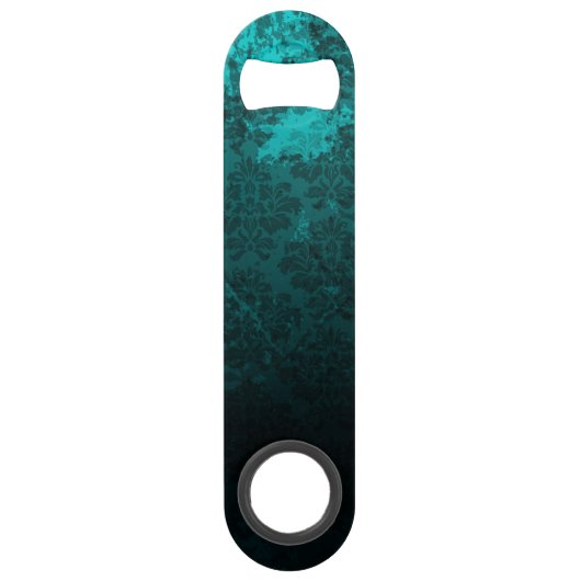 Luxury Personalized Damask gold Lijst Speed Flessenopener (Achterkant)