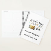Luxury Personalized "Just One More Chapter Planner (Display)