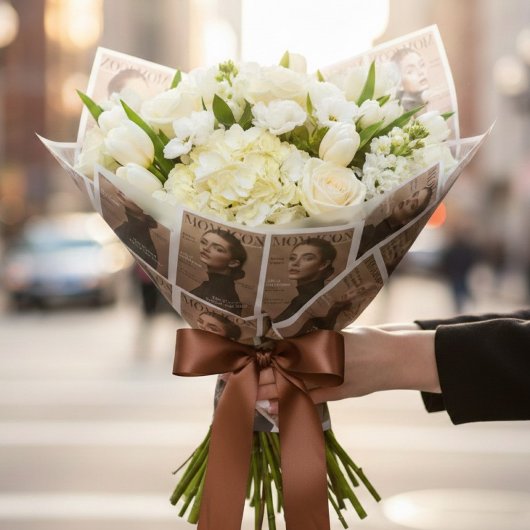 Luxury Personalized Mom Photo Custom  Cadeaupapier