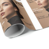 Luxury Personalized Mom Photo Custom  Cadeaupapier (Rol Hoek)