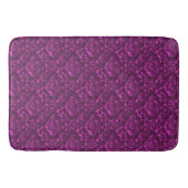 Luxury Pink Damask Floral Badmat (Voorkant)
