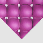 Luxury Pink Diamond Tufted Pattern Tissuepapier (Detail)