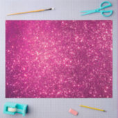 Luxury Pink Gold Glitter Tissuepapier (Craft)