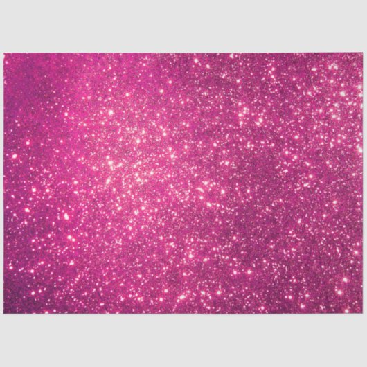 Luxury Pink Gold Glitter Tissuepapier (Voorkant)