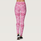 Luxury Pink Lace Leggings (Achterkant)
