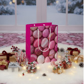 Luxury Pink Marble Pebble Gift Bag Medium Cadeauzakje