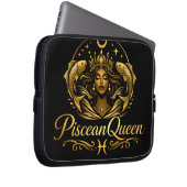 Luxury Piscean Queen Electronics Bag Laptop Sleeve (Voorkant Rechts)