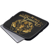 Luxury Piscean Queen Electronics Bag Laptop Sleeve (Voorkant onderkant)