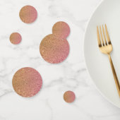 Luxury Precious Gold Pink Glitter Confetti (Groep)
