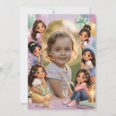 Luxury Princess Feestje Kaart (Achterkant)