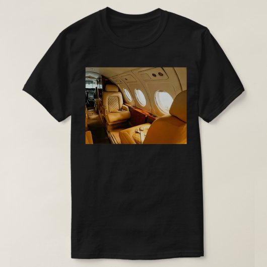 Luxury Private Plane T-shirt (Design voorkant)