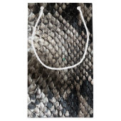 Luxury Python Snake Skin - Rich Elegant Mode Klein Cadeauzakje (Achterkant)