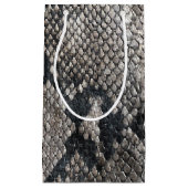 Luxury Python Snake Skin - Rich Elegant Mode Klein Cadeauzakje (Voorkant)