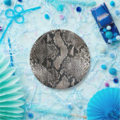 Luxury Python Snake Skin - Rich Elegant Mode Papieren Bordje (Feest)