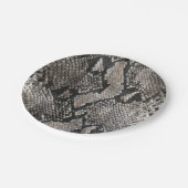 Luxury Python Snake Skin - Rich Elegant Mode Papieren Bordje (Gekanteld)