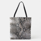 Luxury Python Snake Skin - Rich Elegant Mode Tote Bag (Voorkant)