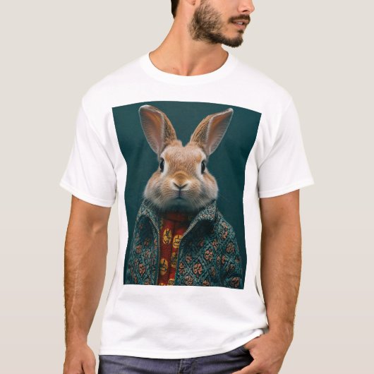 Luxury Rabbit T-shirt (Voorkant)